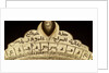 Astrolabe: detail of throne reverse by al-Sarraj