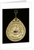 Astrolabe: mounted obverse by Mahmud ibn Shawka al-Baghdadi