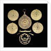 Astrolabe: dismounted reverse by Muhammad ibn Ahmad al-Battuti