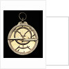 Astrolabe: mounted obverse by unknown