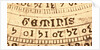 Astrolabe: detail of mater, 'geminis' by unknown