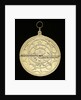 Astrolabe: mounted obverse by unknown