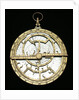 Astrolabe: mounted obverse by unknown