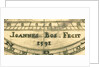 Astrolabe: detail of signature by unknown