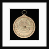 Astrolabe: mounted obverse by unknown