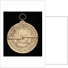 Astrolabe: mounted reverse by unknown