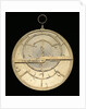 Astrolabe: mounted obverse by unknown