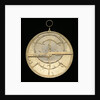Astrolabe: mounted obverse by unknown