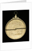 Astrolabe: mounted obverse without rete by Adrian Descroli