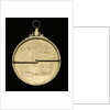 Astrolabe: mounted obverse without rete by Adrian Descroli