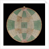Astrolabe: plate with frisius projection by Nicolas Bion