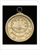 Astrolabe: mounted obverse by unknown
