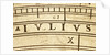 Astrolabe: detail of inscription 'julius' by unknown