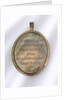 Locket; reverse by unknown