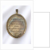 Locket; reverse by unknown