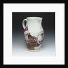 Jug with a portrait of Admiral Edward Boscawen (1711-61) by unknown