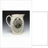 Jug with a portrait of Vice-Admiral Horatio Nelson (1758-1805) by Thomas Baddeley