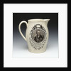 Jug with a portrait of Vice-Admiral Horatio Nelson (1758-1805) by Thomas Baddeley