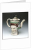 Teapot with a portrait of Admiral Sir George Brydges Rodney (1719-1792) by unknown