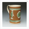Mug with a portrait of Admiral Sir George Brydges Rodney (1719-1792) by unknown