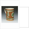 Mug with a portrait of Admiral Sir George Brydges Rodney (1719-1792) by unknown