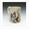 Mug with a portrait of Admiral Sir George Brydges Rodney (1719-1792) by unknown