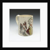 Mug with a portrait of Admiral Sir George Brydges Rodney (1719-1792) by unknown