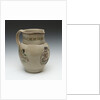 Earthenware jug commemorating Admiral of the Fleet Richard Howe (1726-1799) by unknown
