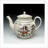 Pearlware teaport and cover by unknown