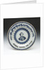 English delftware plate by unknown