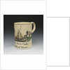 Creamware mug by unknown