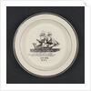 Creamware plate by John Phillips & Co.