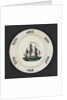 Creamware plate by unknown
