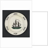 Creamware plate by unknown