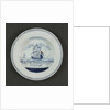 Dutch delftware plate by unknown