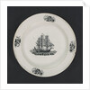 Earthenware plate by unknown