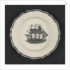 Creamware plate by unknown