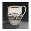 Creamware jug by Unknown