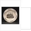 Creamware plate by Worthington