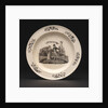 Creamware plate by Worthington