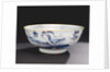 Delftware punch bowl by unknown