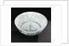 Delftware ship bowl by Unknown