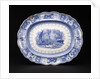 Meat dish in 'Arctic Scenery' pattern by unknown
