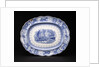 Meat dish in 'Arctic Scenery' pattern by unknown