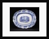 Meat dish in 'Arctic Scenery' pattern by unknown