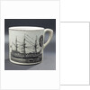 Creamware mug by unknown