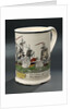Creamware mug by unknown