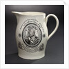 Creamware jug by Unknown