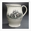 Creamware jug by Barker & Brown