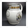 Earthenware jug by unknown